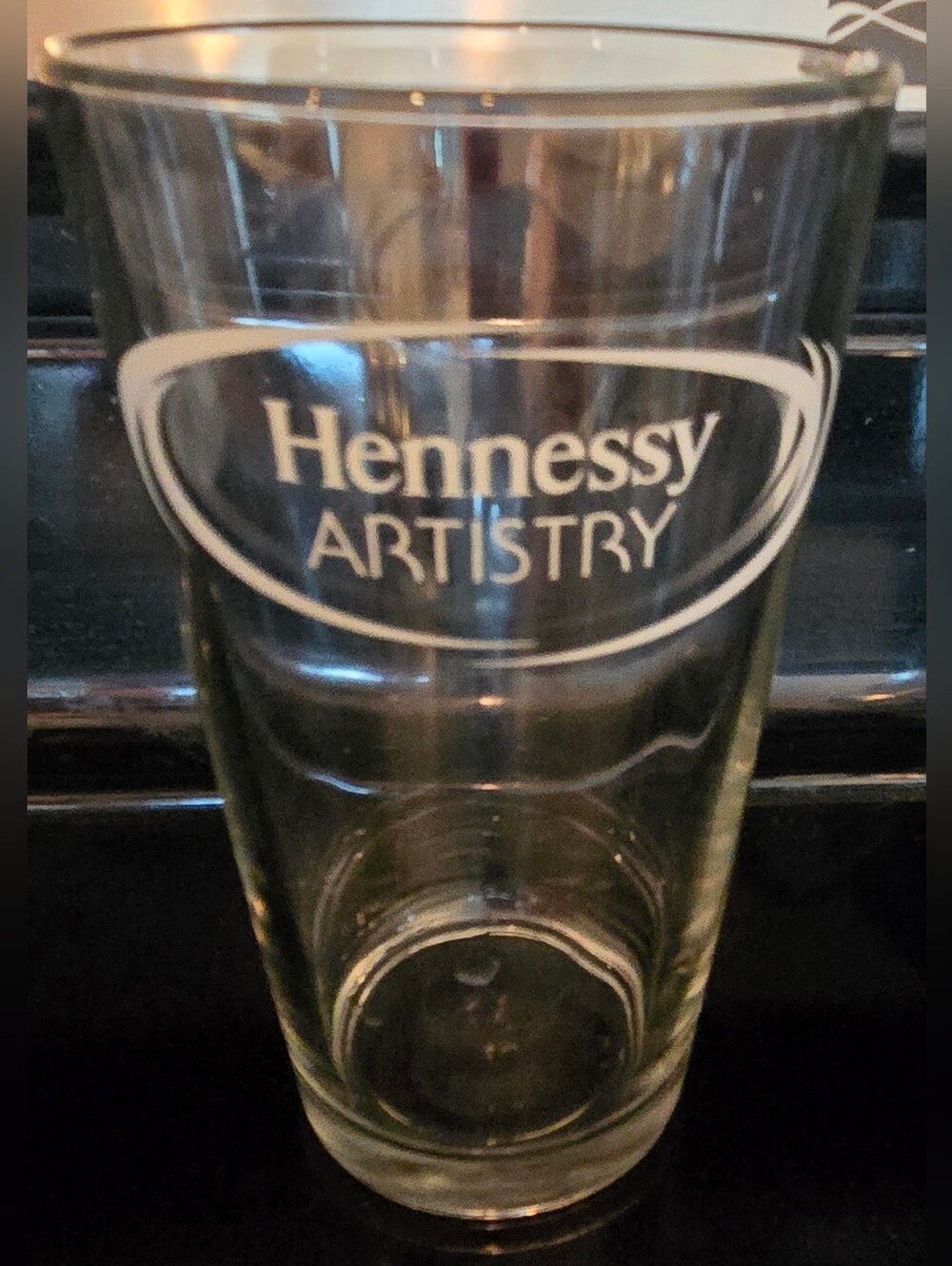 Hennessy Clear Glass Tumbler